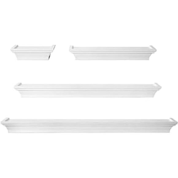 Floating Wall Shelves for Bedroom, Living Room, Bathroom - Picture 1 of 6